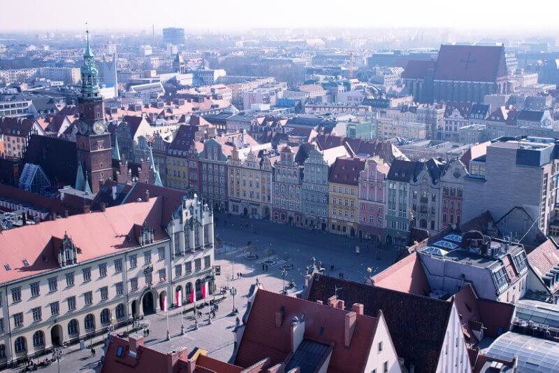 Wroclaw in Polen